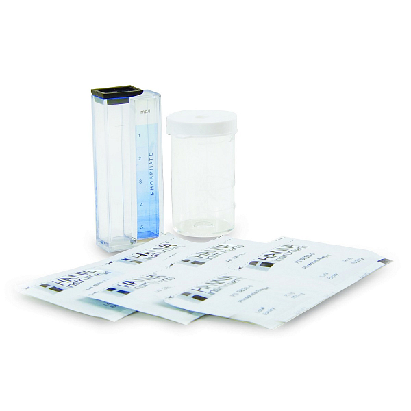 HI3833 тест-набор на фосфат 0-5 мг/л, 50 тестов