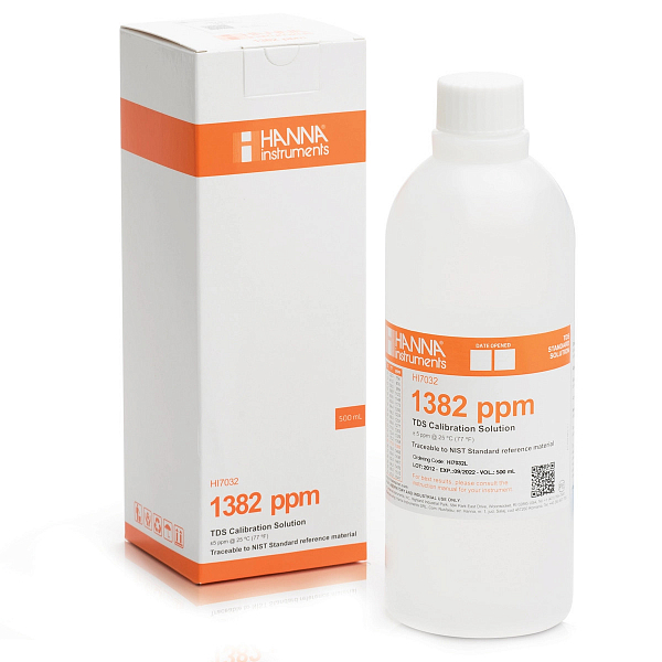 HI7032L раствор для калибровки 1382 мг/л, 460 мл