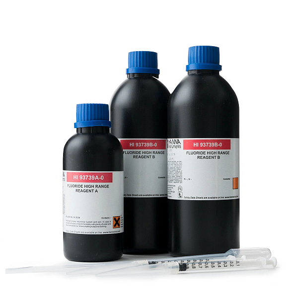 HI93739-03 реагенты на фторид, 0.00-20.00 мг/л, 300 тестов