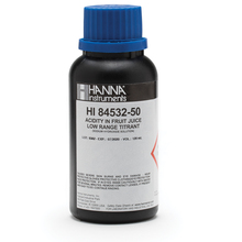 HI84532-50 титрант для определения титруемой кислотности фруктовых соков (низкий диапазон), 120 мл