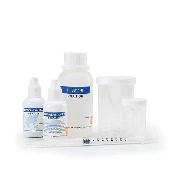 HI3811 тест-набор на щелочность, 0-100/300 мг/л, 100 тестов DGR