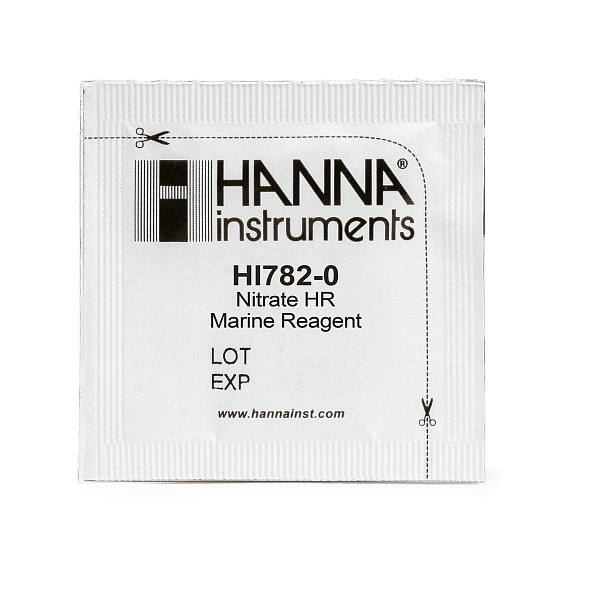 HI782-25 морской нитрат-реагент (высокий диапазон), 25 тестов