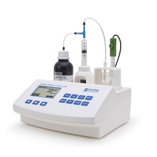 HI84502-02 мини титратор для измерения титруемой кислотности в вине